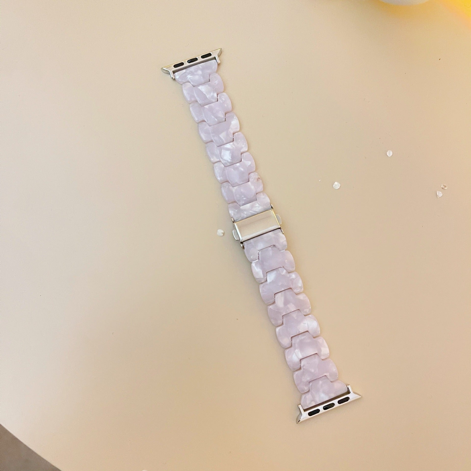 Stylish Multicolor Modern Oval Resin Shell Strap