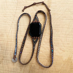 Agate Woven Bohemian Watch Band